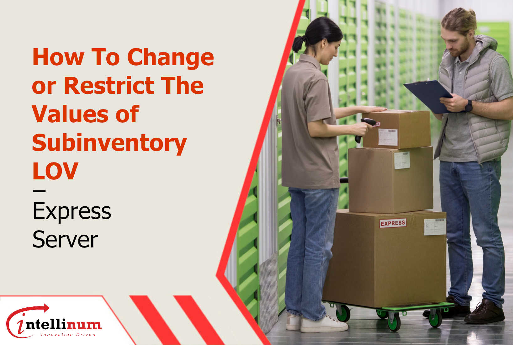 How to change or restrict the value of subinventory