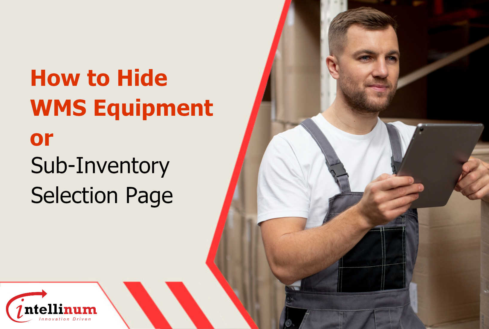how to hide wms equipment or sub-inventory selection page