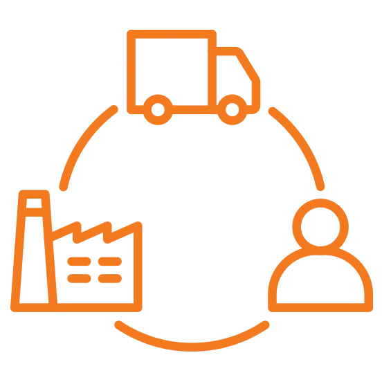 supply chain icon